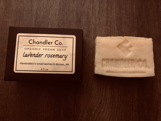 Vegan Lavender Rosemary Bar Soap