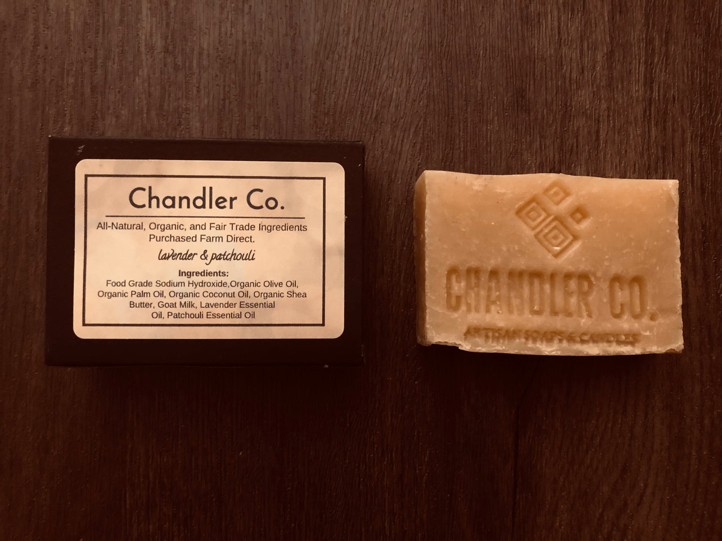 Lavender & Patchouli Goat Milk Bar Soap