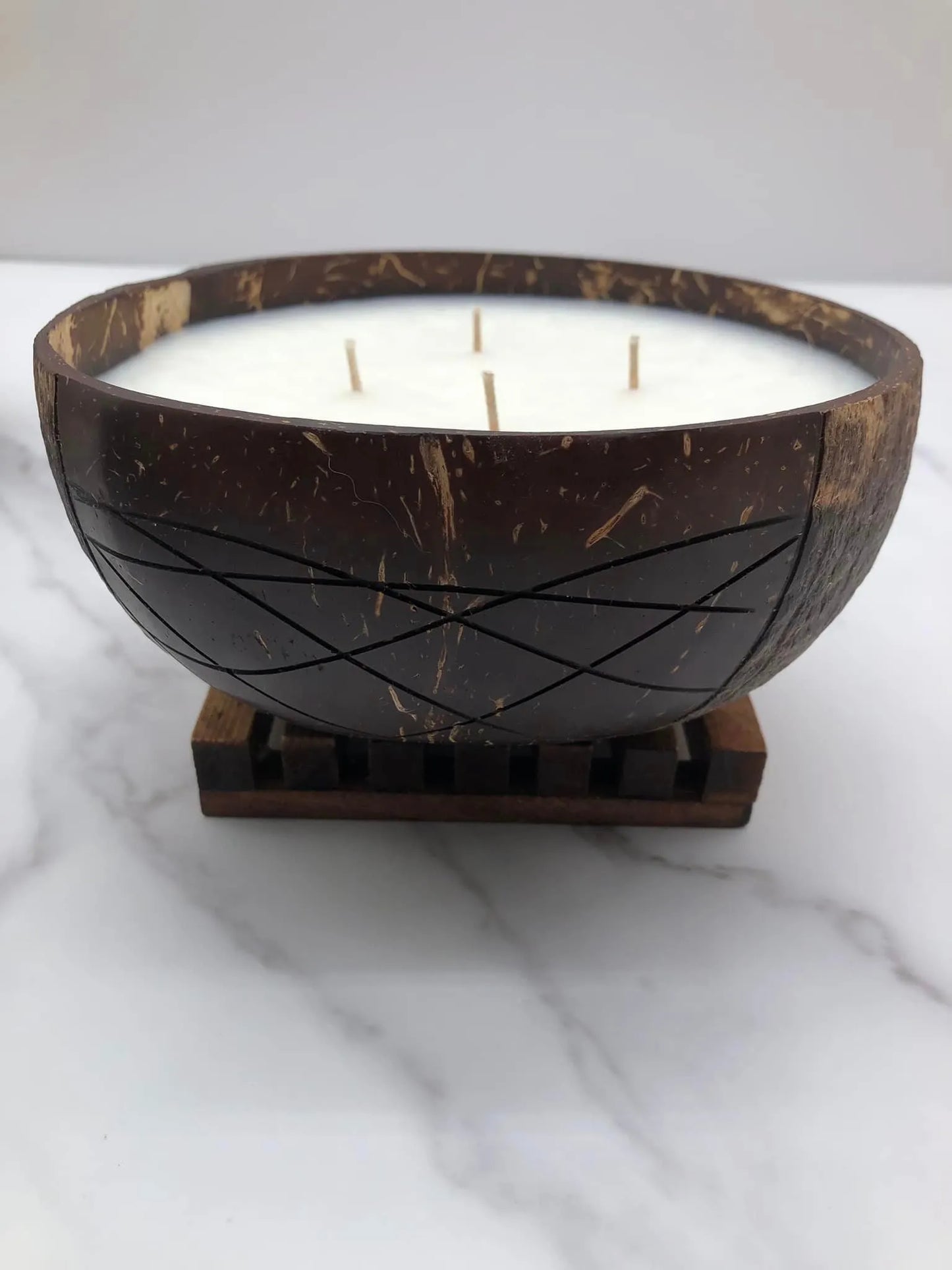 Reclaimed Coconut Shell Candle