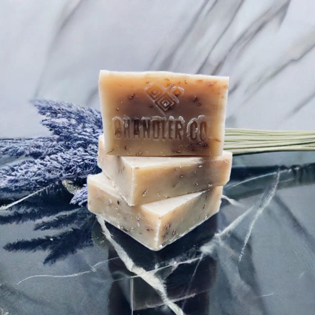 Oatmeal & Lavender Goat Milk Bar Soap