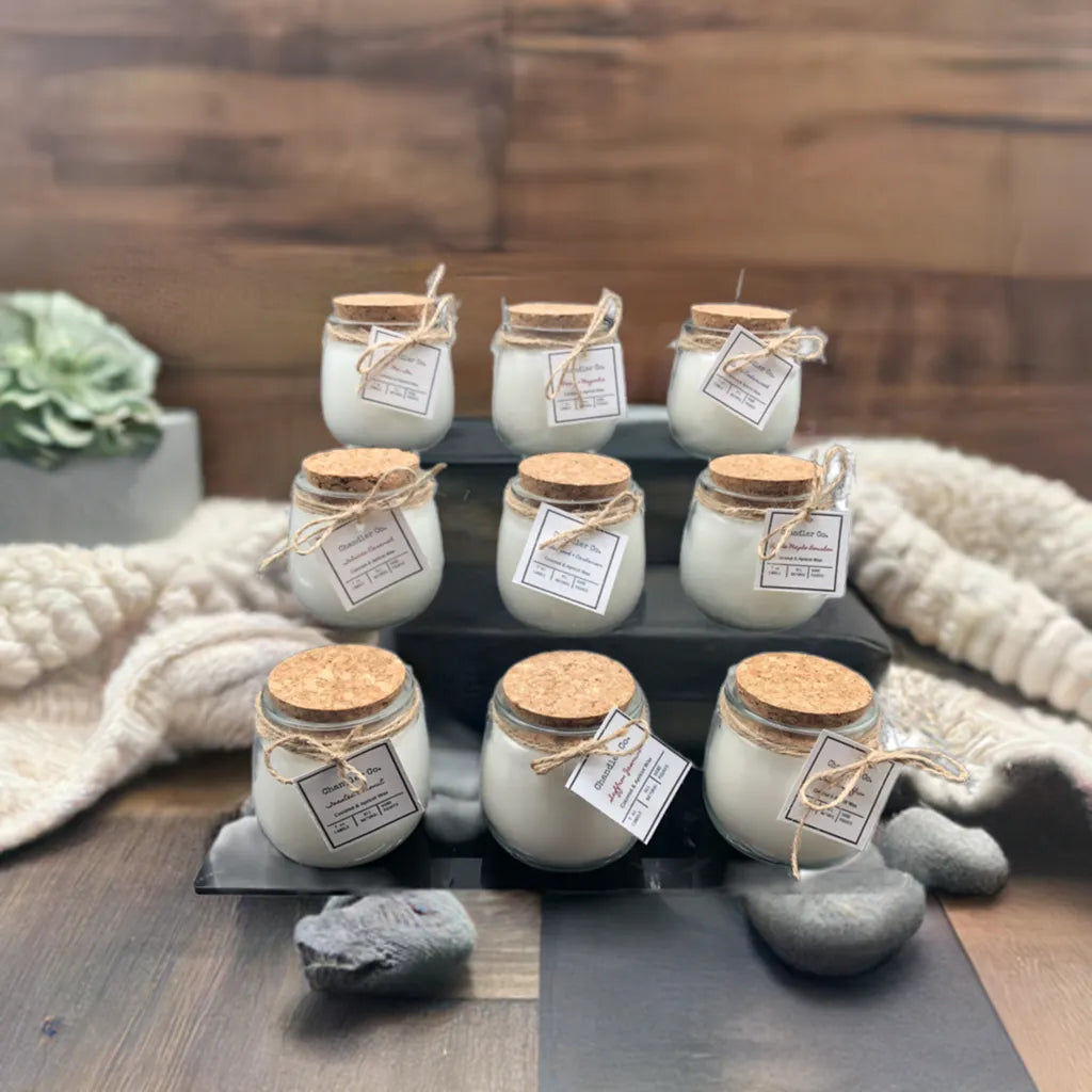 7oz Honey Jar Candle with Cork Lid