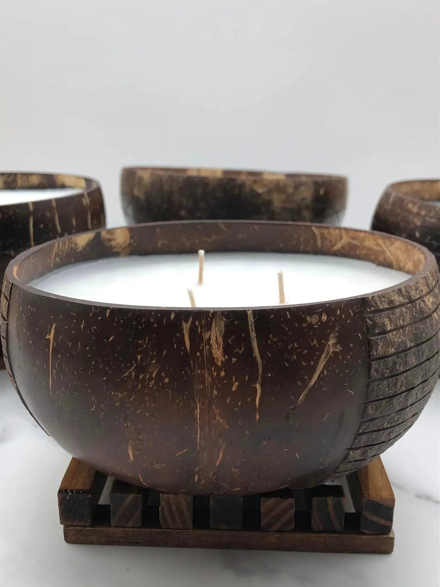 Reclaimed Coconut Shell Candle