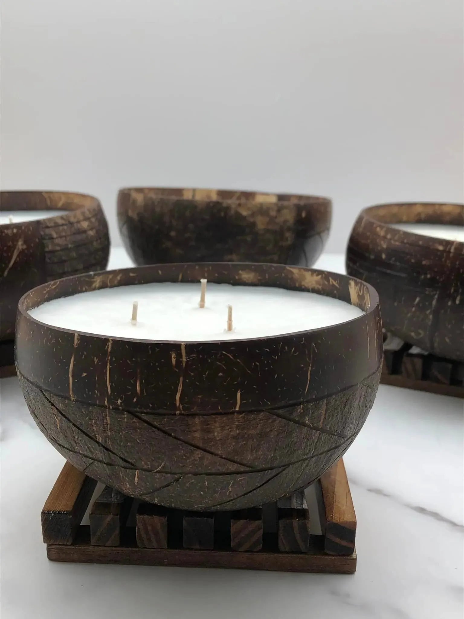 Reclaimed Coconut Shell Candle